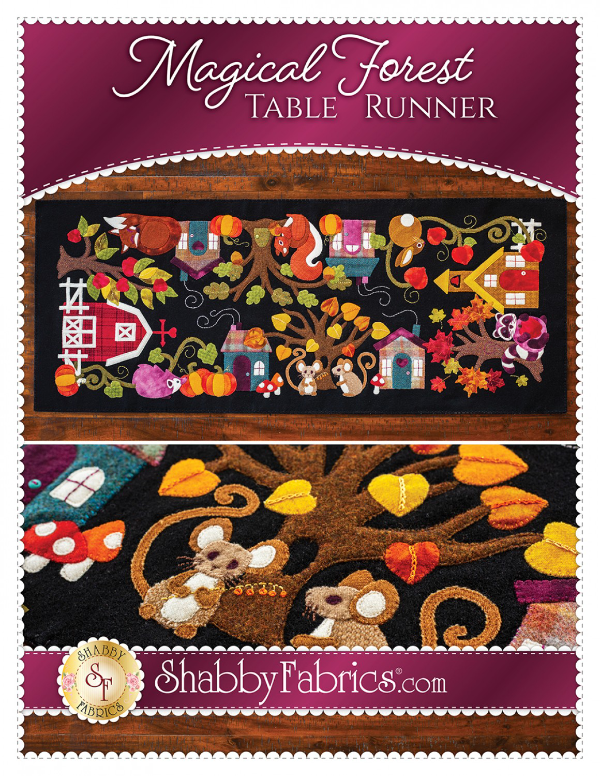 Magical Forest Table Runner Pattern