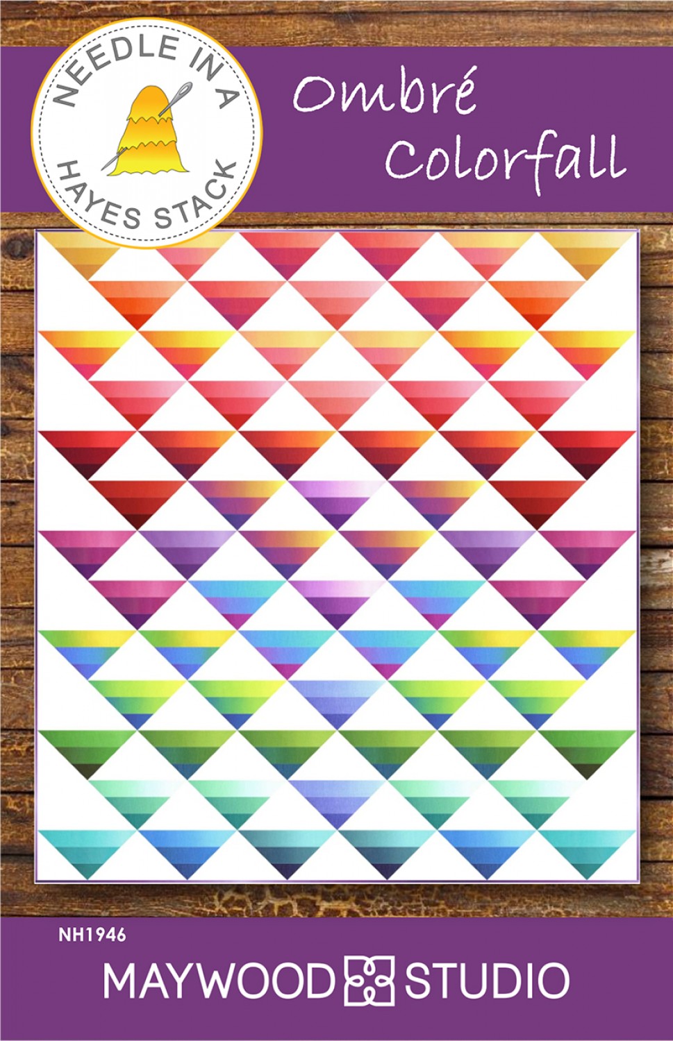 Ombre Colorfall Quilt Pattern
