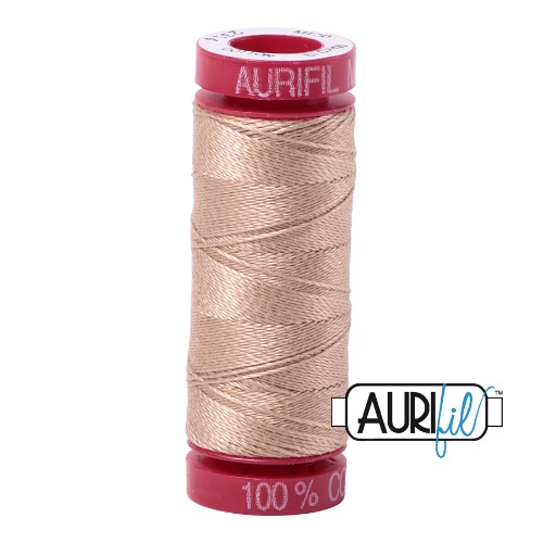Aurifil 12 50m 2314 Beige Cotton Thread