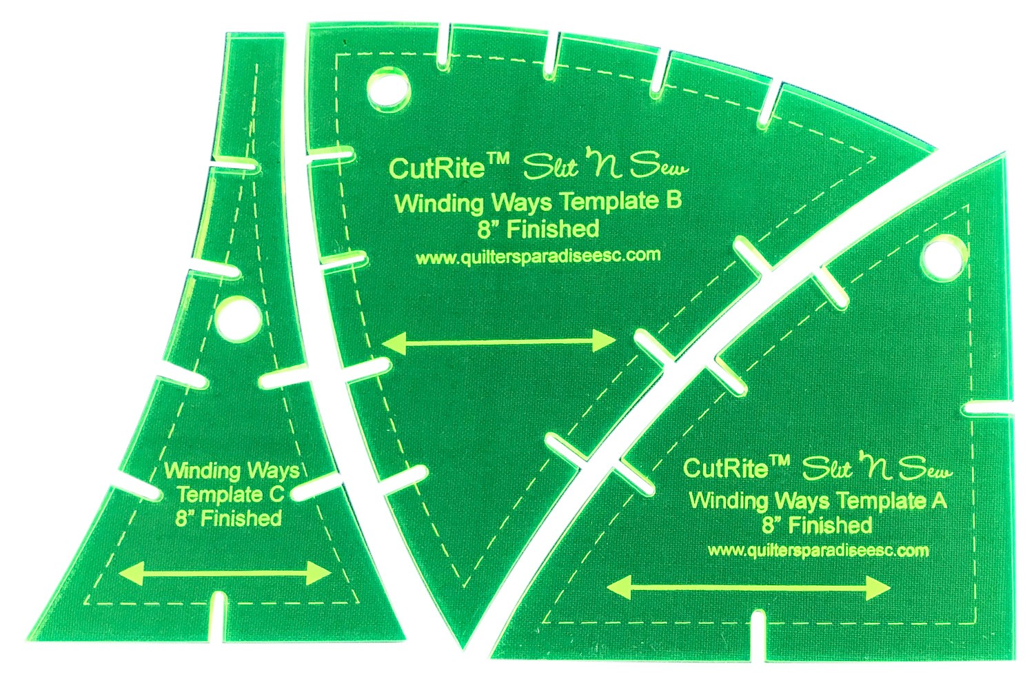 CutRite Slit N Sew Winding Ways Template