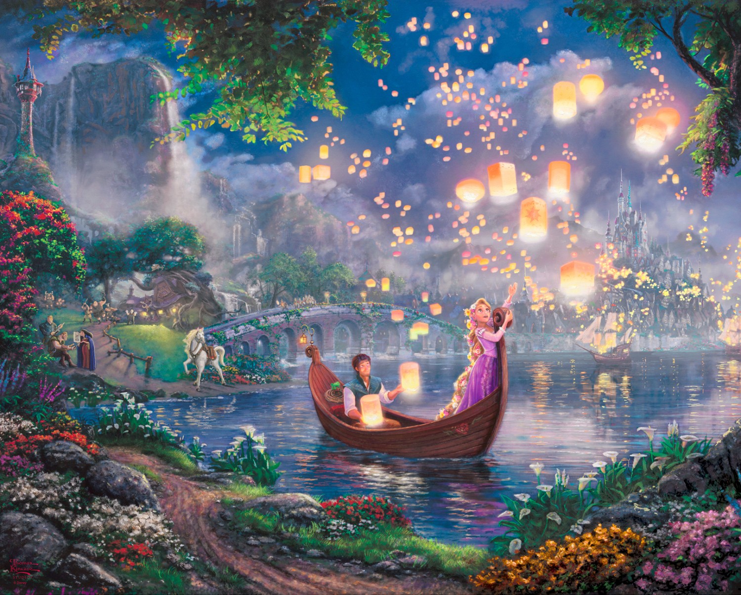 Disney Dreams Tangled Panel