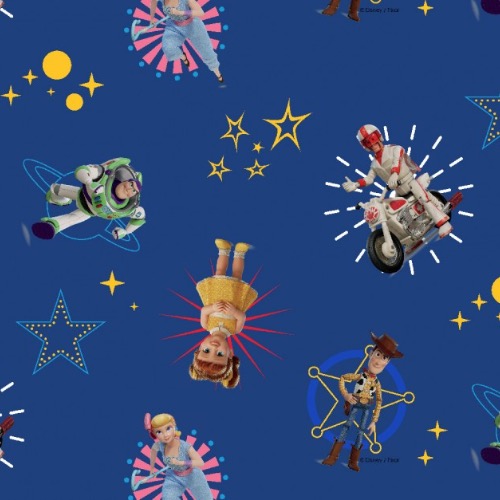 Jersey - Disney Toy Story Characters Fabric
