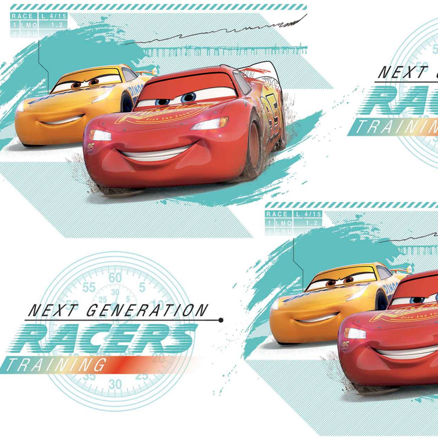 Disney Cars Friend Racers Fabric