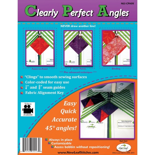 Clearly Perfect Angles Template Cling