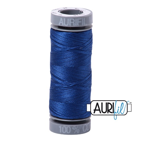 Aurifil 28 100m 2740 Dark Cobalt Cotton Thread