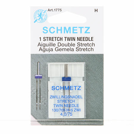 Schmetz Twin Stretch Needle Size 4.0/75