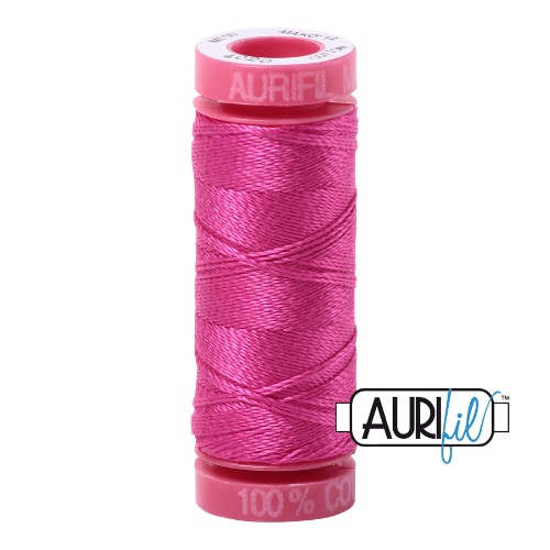 Aurifil 12 50m 4020 Fuchsia Cotton Thread