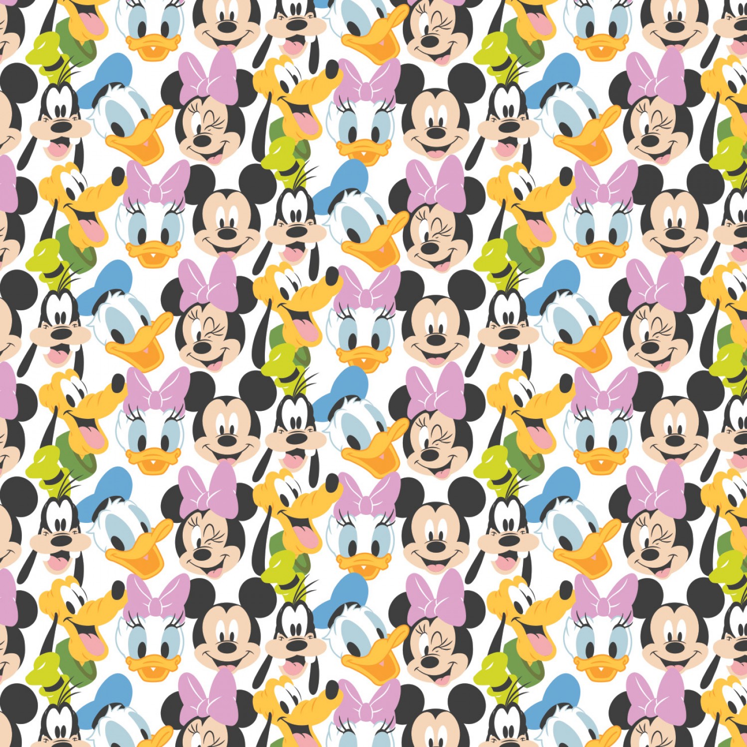 Disney Mickey Mouse Here Comes the Fun Fabric