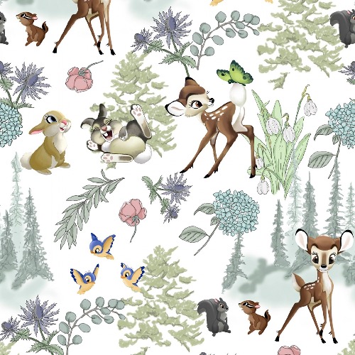 Disney Bambi and Friends Fabric
