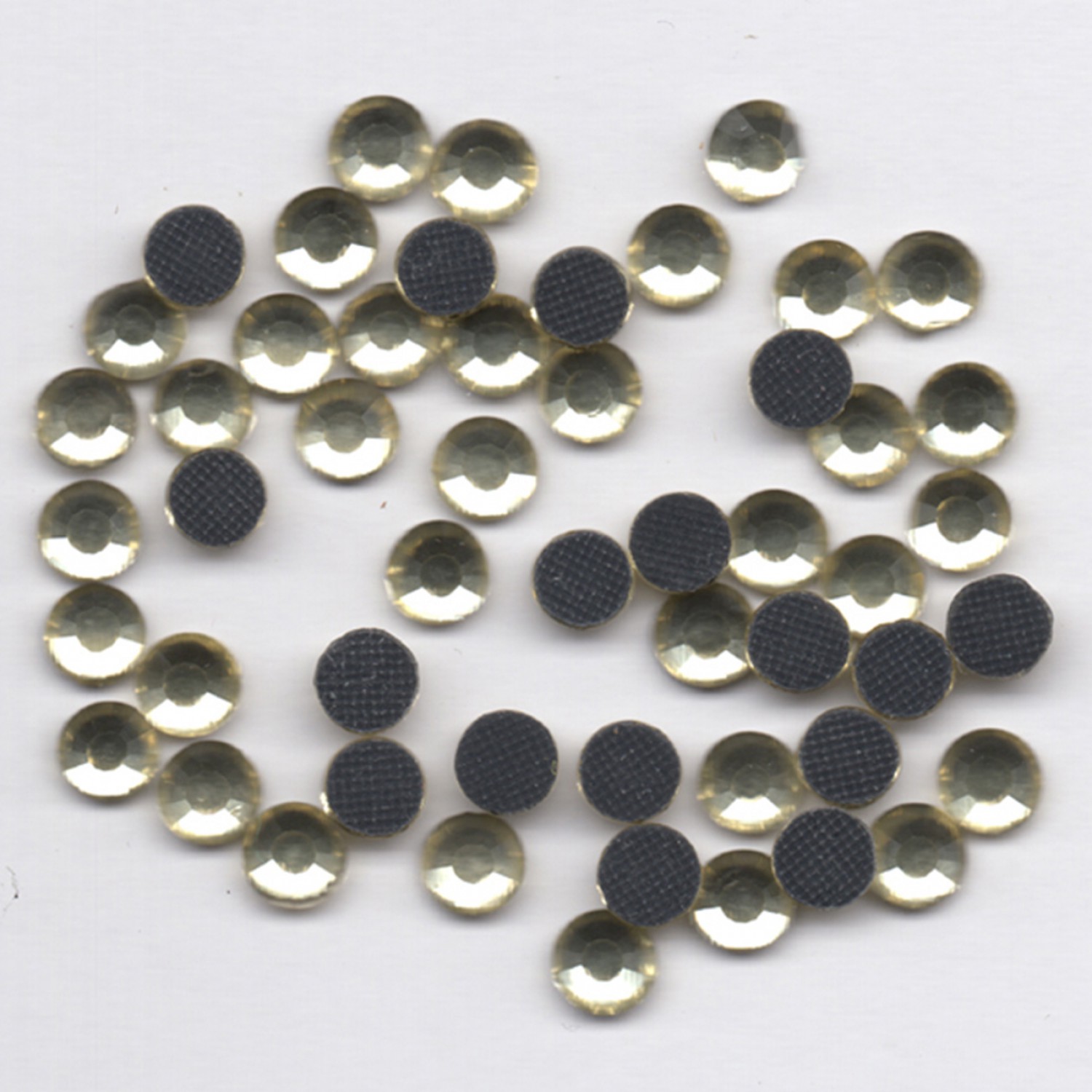 Hotfix Rhinestones 4mm - Jonquil Golden yellow - 60 Pieces