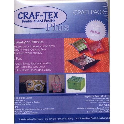 thumbnail image 2 of BOSAL Craf-Tex Plus Double-Sided Fusible Foam - 20x36 Inch Craft Foam Sheets (2-Pack) 2 of 10