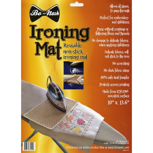 Bo Nash Reusable Non Stick Ironing Mat 10in x 13-5/8in
