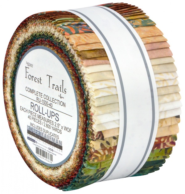 Robert Kaufman Artisan Batik Forest Trails Roll Up