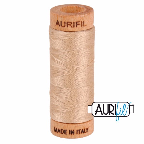 Aurifil 80 280m 2314 Beige Cotton Thread