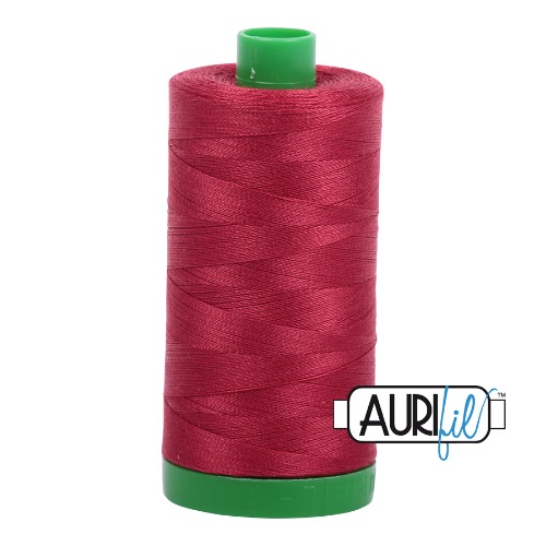 Aurifil 40 1000m 1103 Burgundy Cotton Thread