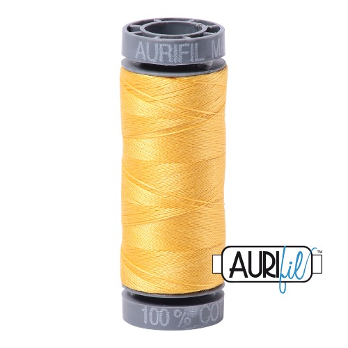 Aurifil 28 100m 1135 Pale Yellow Cotton Thread