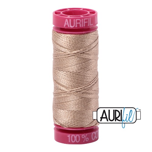 Aurifil 12 50m 2326 Sand Cotton Thread