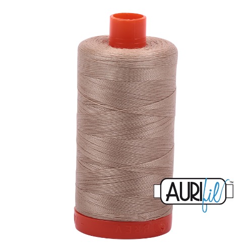 Aurifil 50 1300m 2326 Sand Cotton Thread