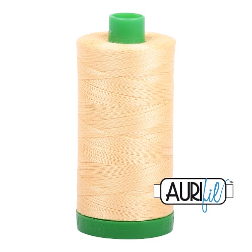 Aurifil 40 1000m 2130 Medium Butter Cotton Thread