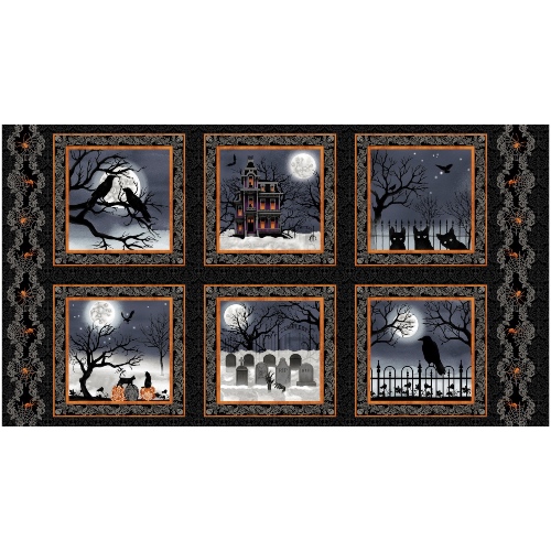 Spooky Night Panel - The Quilt Shop