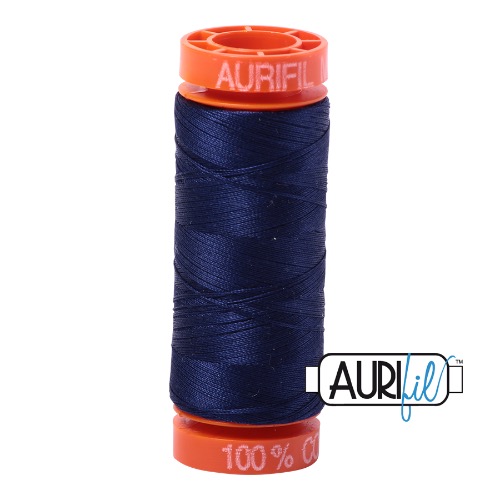 Aurifil 50 200m 2745 Cotton Thread Midnight
