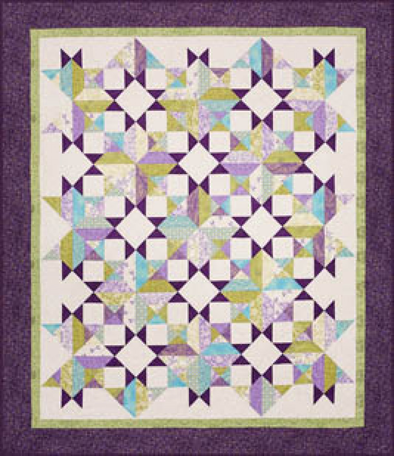 Cozy Quilt Designs Open Stars Quilt Pattern