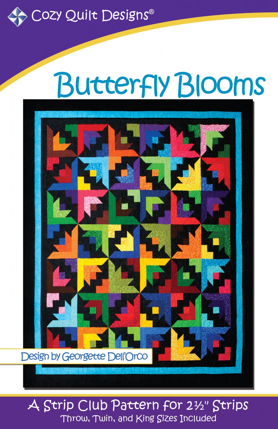 Cozy Quilt Designs Butterfly Blooms Quilt Pattern