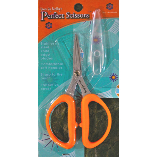 Karen Kay Buckley Perfect Scissors 5 inch Multi Purpose Orange