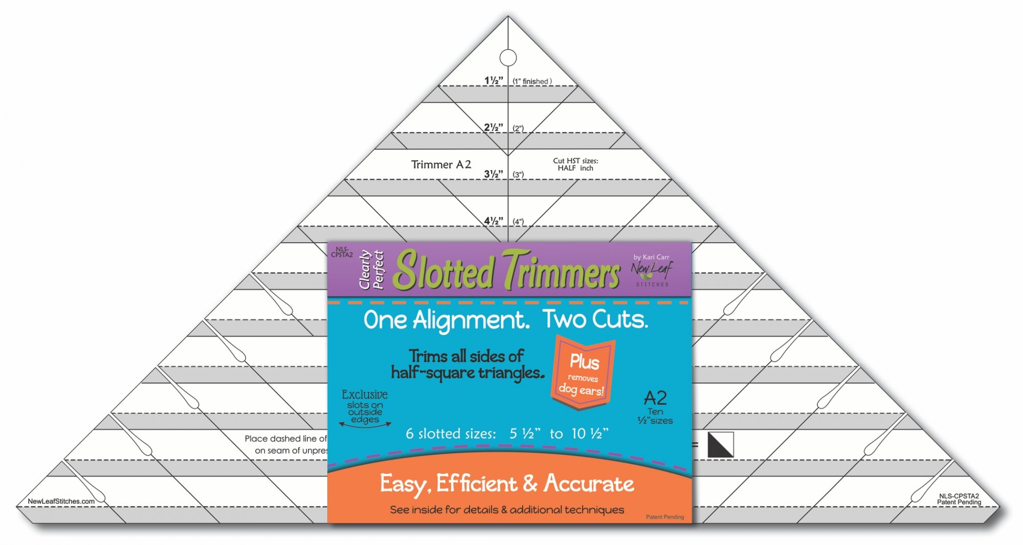 Clearly Perfect Slotted Trimmer A2 By Kari Carr.