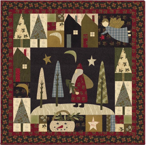 Santa Claus Lane Quilt Pattern