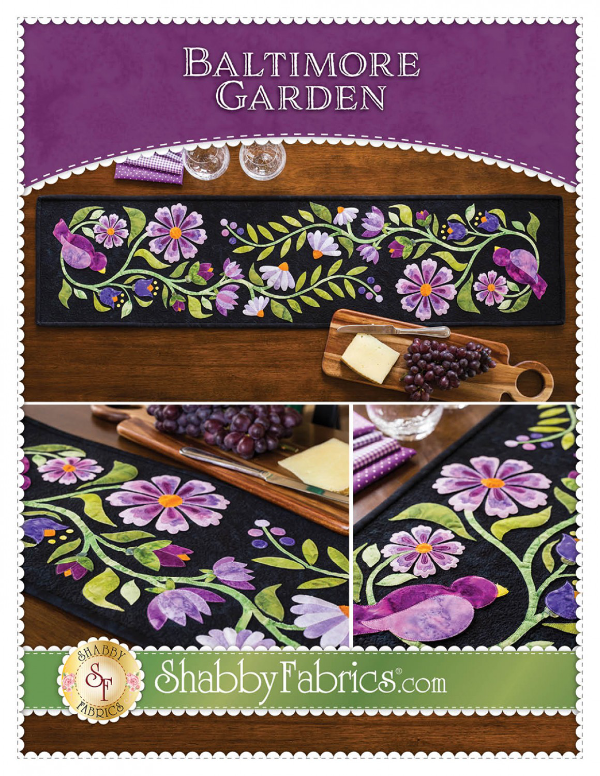 Baltimore Garden Table Runner Pattern