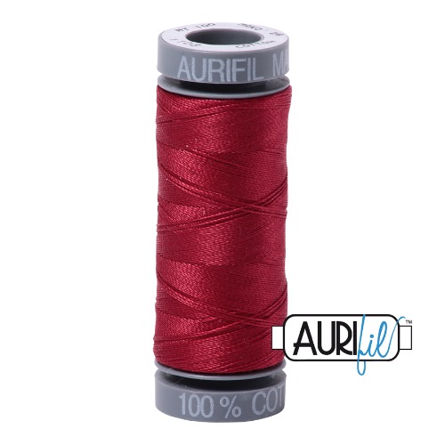 Aurifil 28 100m 1103 Burgundy Cotton Thread