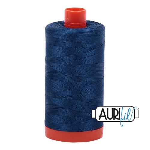 Aurifil 50 1300m 2783 Medium Delft Blue Cotton Thread