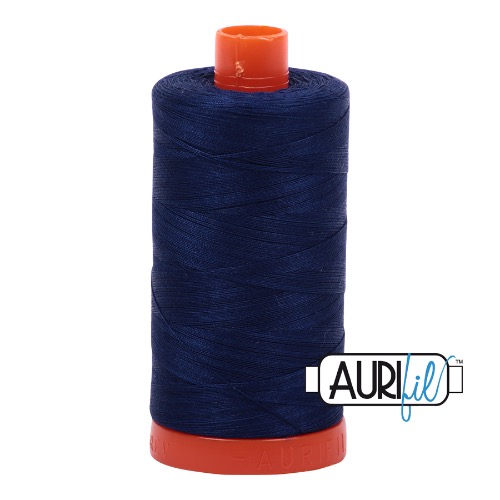Aurifil 50 1300m 2784 Dark Navy Cotton Thread