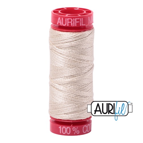 Aurifil 12 50m 2310 Light Beige Cotton Thread