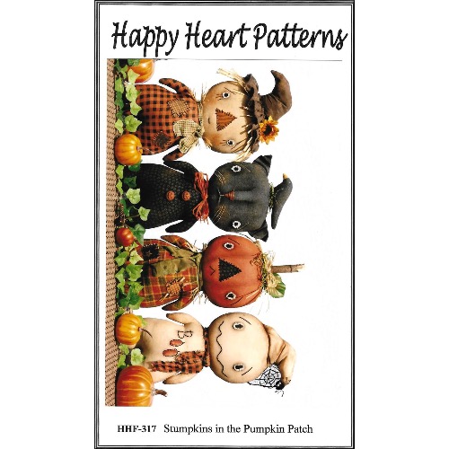 Stumpkins in the Pumpkin Patch Pattern