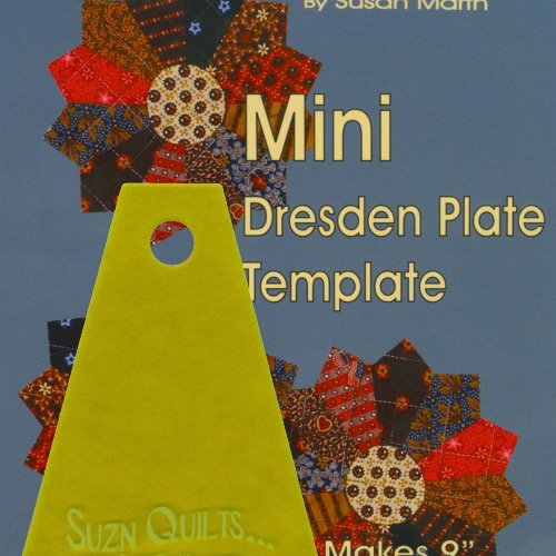 Suzn Quilts Mini Dresden Plate Template