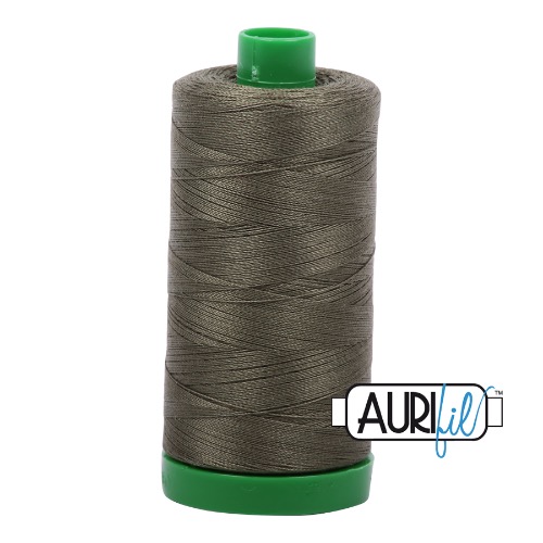 Aurifil 40 1000m 2905 Army Green Cotton Thread