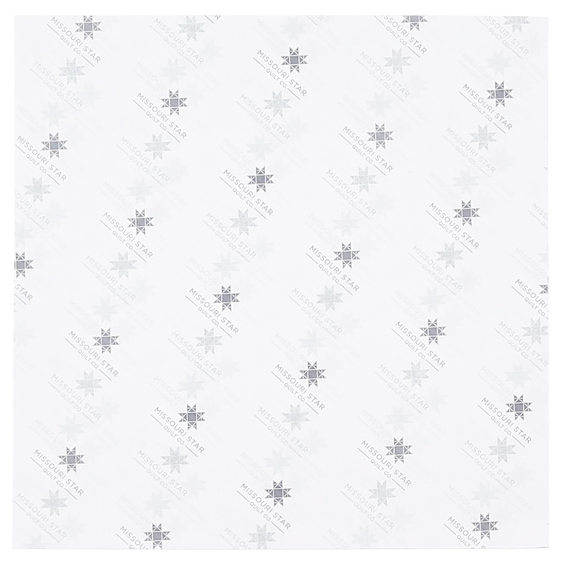 Missouri Star Quilt Company 10'' Square Paper Pieces 50 Pieces