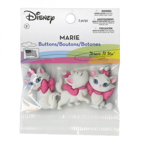 Aristocats Marie Buttons