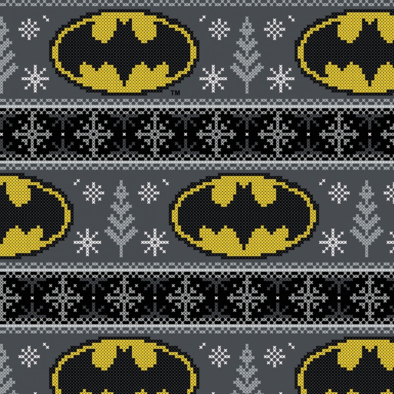 Batman Christmas Fabric