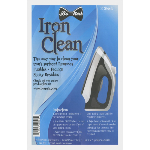 Bo Nash Iron Cleaner Sheets x 10