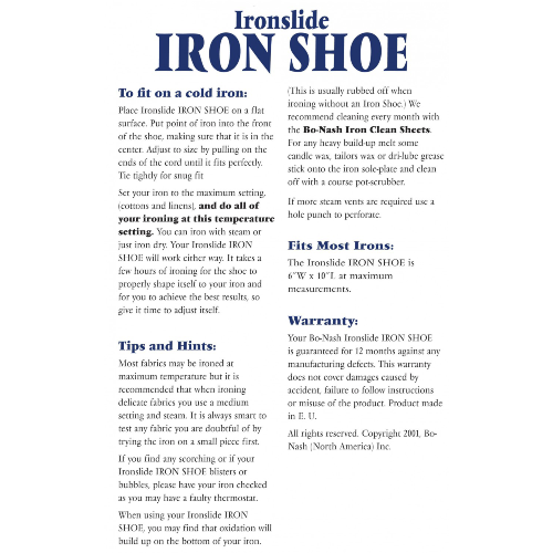 Bo Nash Ironslide Iron Shoe