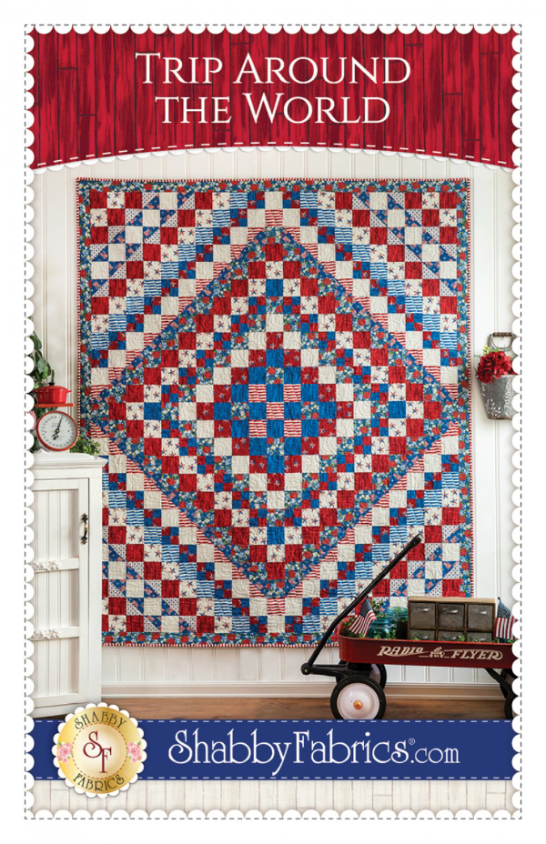 Trip Around The World Quilt Pattern