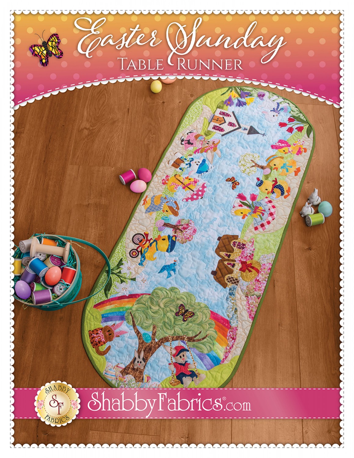 Easter Sunday Table Runner Pattern - The Quilt Shop