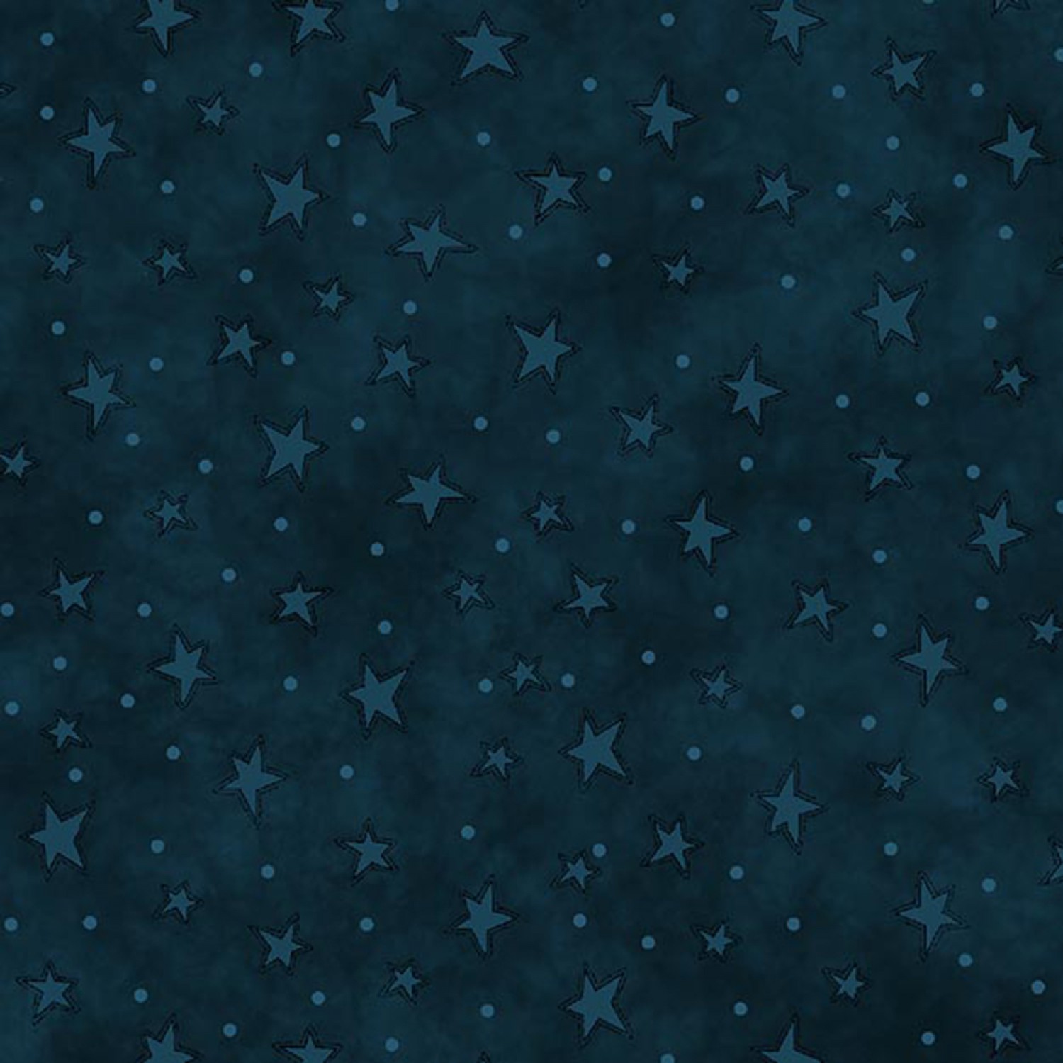 Indigo Starry Fabric