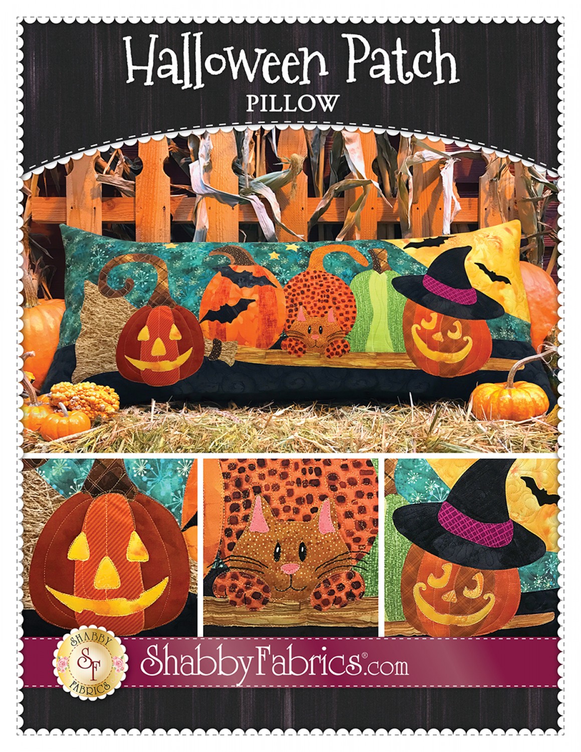 Halloween Patch Pillow Pattern