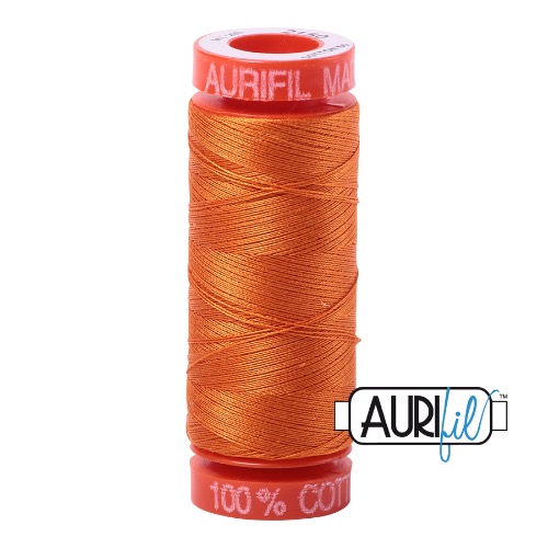 Aurifil 50 200m 2150 Cotton Thread Pumpkin
