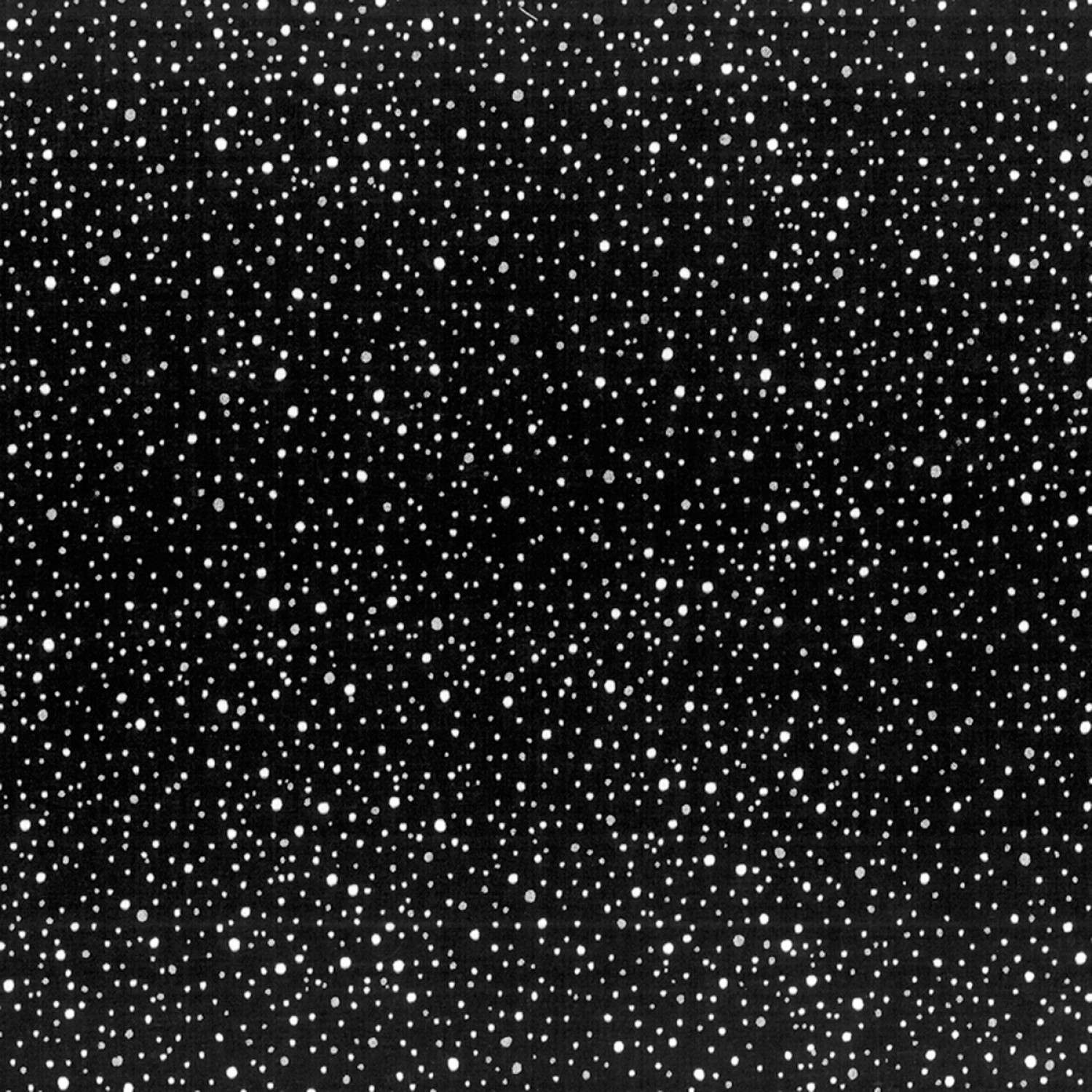 Black / Silver Snow Blender Fabric with Metallic