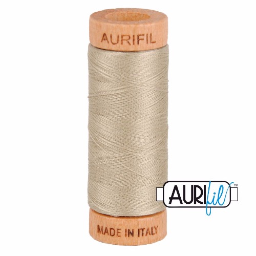 Aurifil 80 280m 2324 Stone Cotton Thread